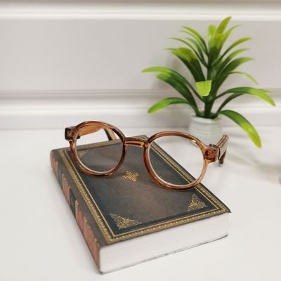 taobao agent BJD SD doll glasses 3 cents 4 points Giant baby daily wind camera props decorative accessories baby use round frame flat mirror