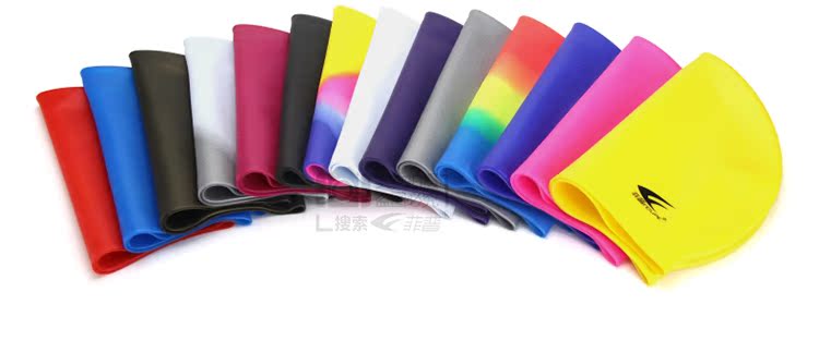 Fip Large Bơi Cap Nữ Tóc dài Không thấm nước Silicone Ear Bơi Mũ Nam Thoải mái Granule Bơi Cap Độ đàn hồi cao 	mũ trùm đầu khi bơi