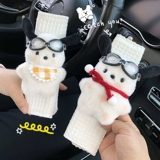 Милый ремень безопасности для автомобиля, мягкий длинный защитный чехол, дорожная версия