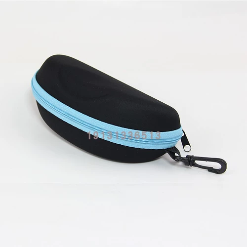 Трикотажные портативные черные очки с молнией на солнечной энергии