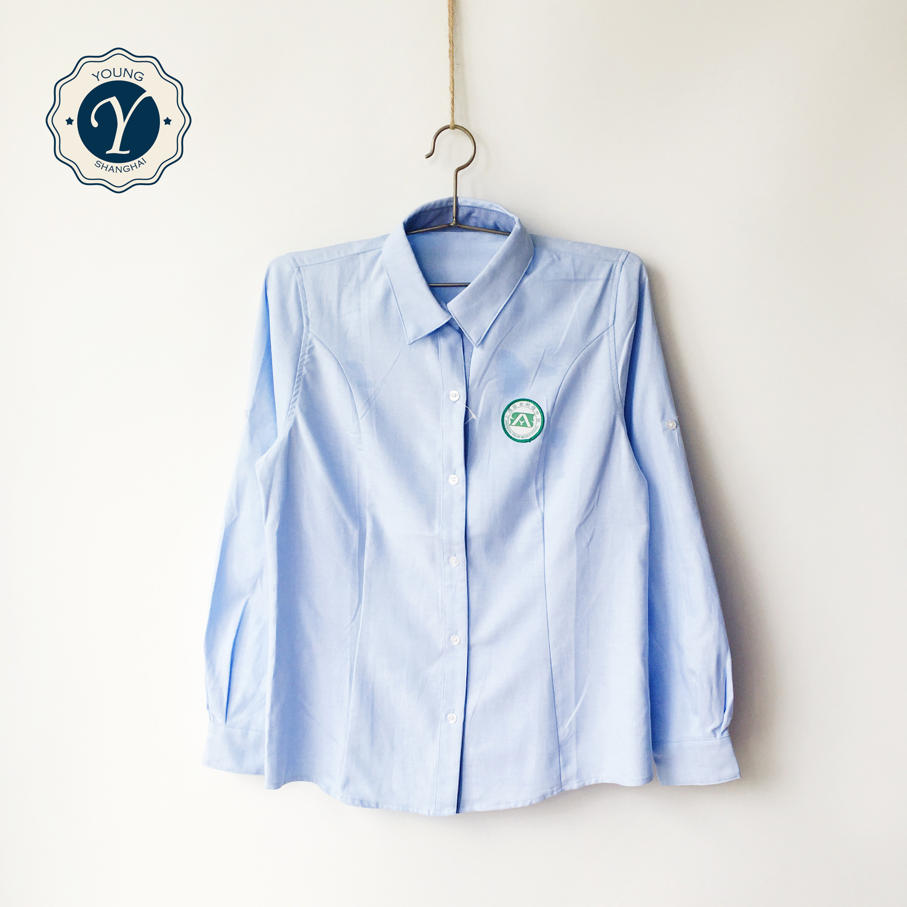 Yan'an Junior High School Women's Shirt Look and Gas Quality Security (Small Quantity)