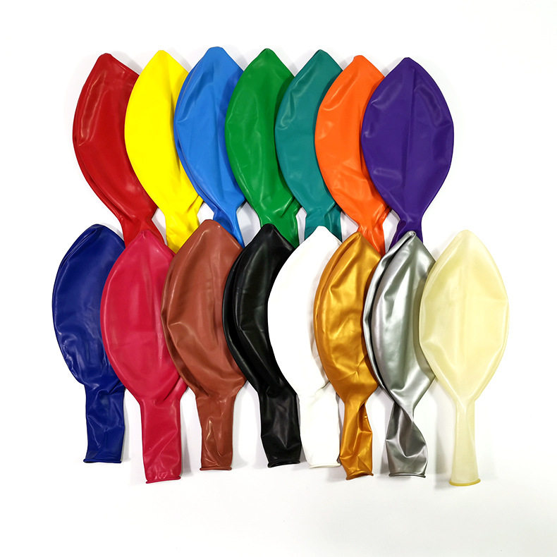 5 inch 10 inch 18 inch 36 inch thicker 35 grams of transparent round Macaron gold balloon layout