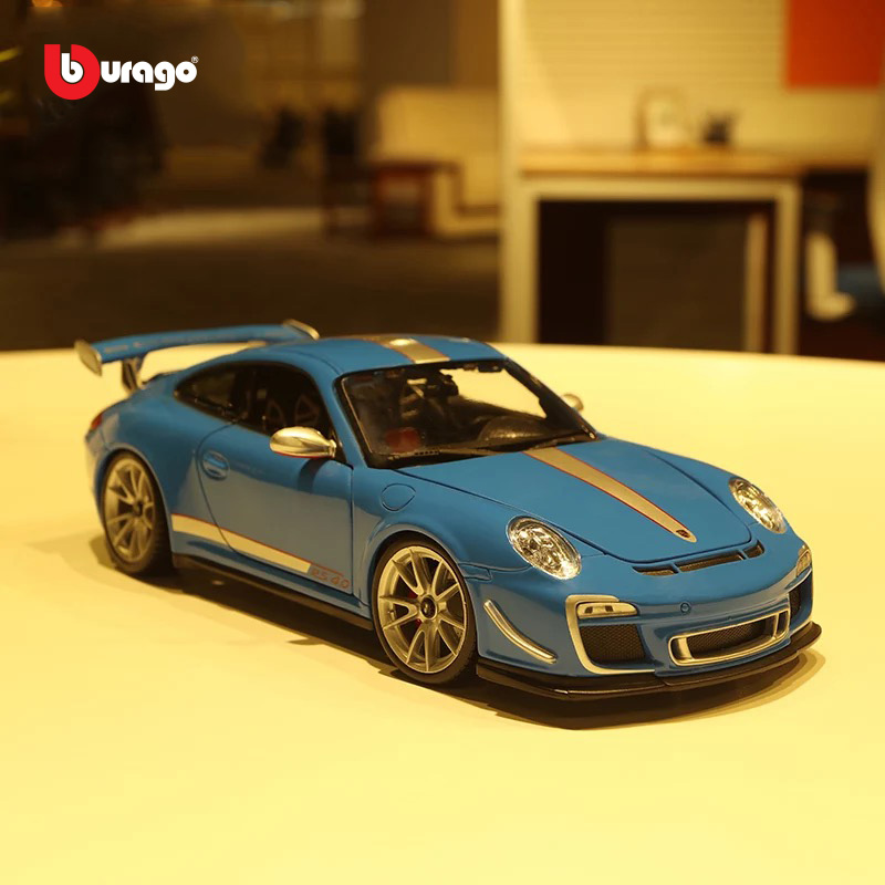 Higher than the United States 1:18 Porsche 911 car model GT3 simulation alloy sports car model New Year Valentine's Day gift