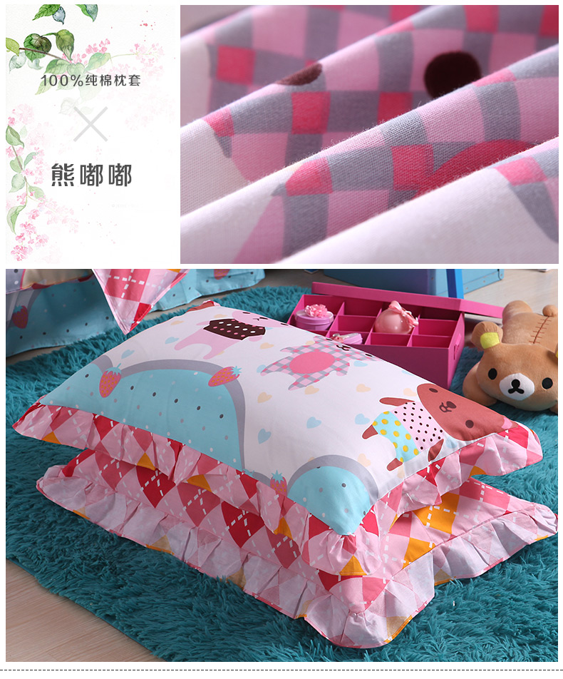Gudie Home Dệt Vỏ gối bằng vải cotton Hàn Quốc có khóa kéo bằng vải cotton gối tựa lưng văn phòng