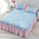 Gudie cotton Simmons bed bed bảo vệ duy nhất một miếng bông 1,5 m 1,8 bộ giường trải giường chống bụi giường