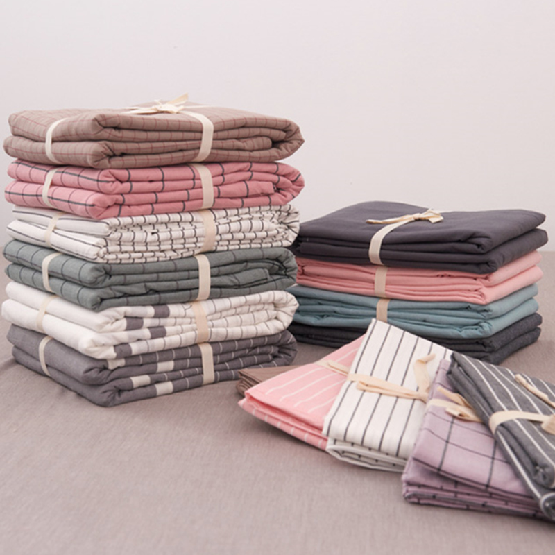 All cotton wash cotton is a single - piece of pure cotton 1 8x2 0 m 1 5m pure color student dorm for single - person double