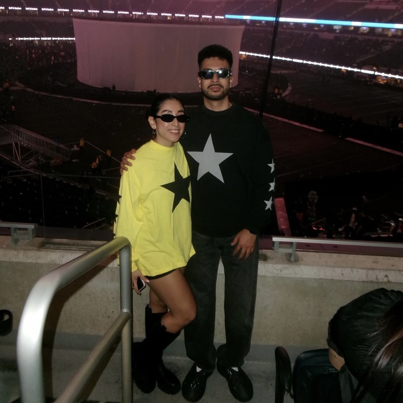 Yeezy Season6 Kanye Los Angeles Bully Mask Five-Pointed Star Long-Sleeved American Couple Style T-Shirt