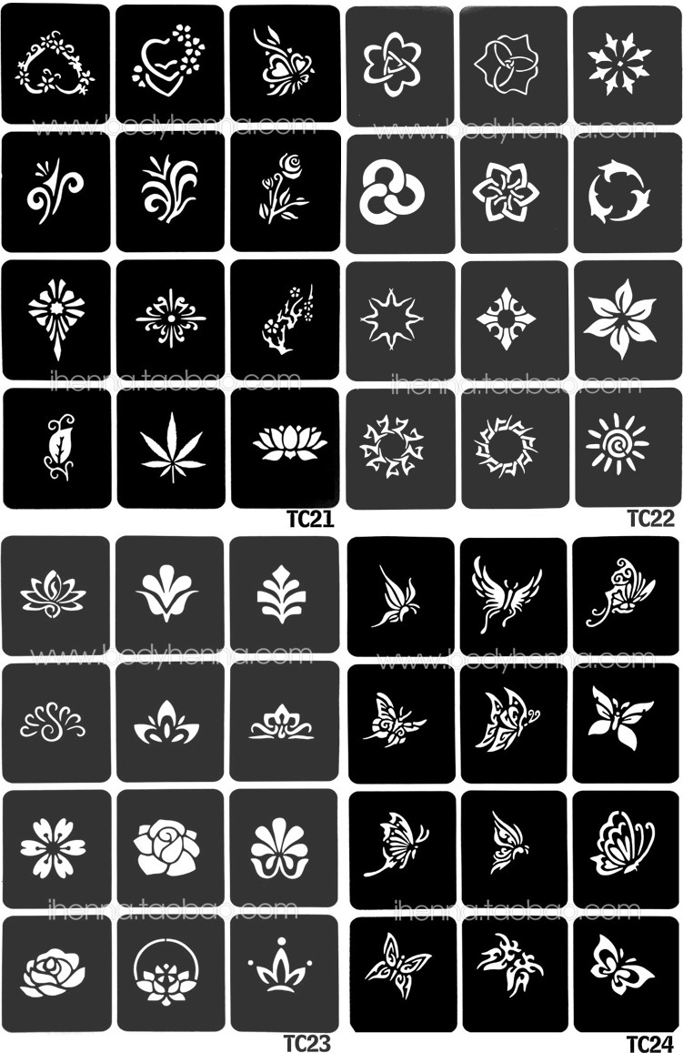 Nepal Henna hình xăm Ấn Độ Hannah cơ thể sơn 102 mẫu nam giới và phụ nữ sexy không đau hình xăm tạm thời hình xăm dán vĩnh viễn