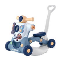 Baby walker stroller young childrens toy 1 year old baby standing artifact learn to walk anti-o-leg anti-fall