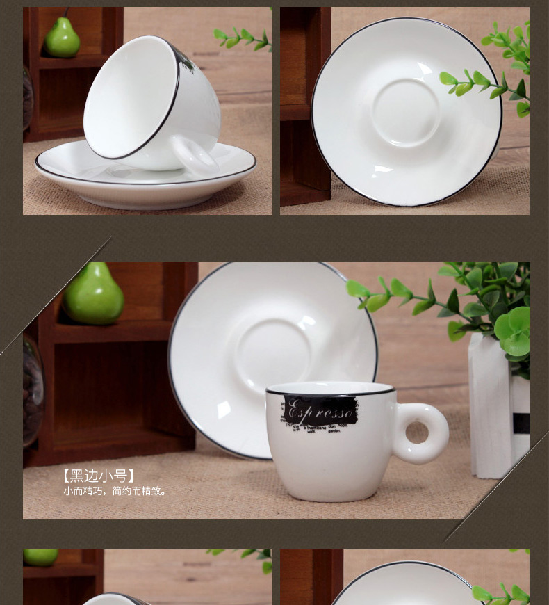 Kỷ niệm Continental Tách Gốm Cốc Cà Phê Cốc Cà Phê Sáng Tạo Cà Phê Đơn Giản Cup Set Tiếng Anh Red Tea Cup xay cafe cầm tay