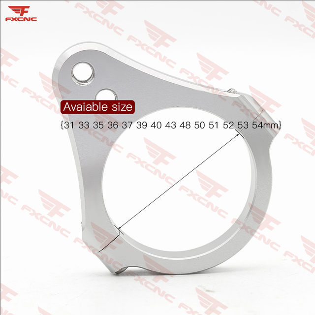 Motorcycle modified universal shock-absorbing titanium size multi-caliber