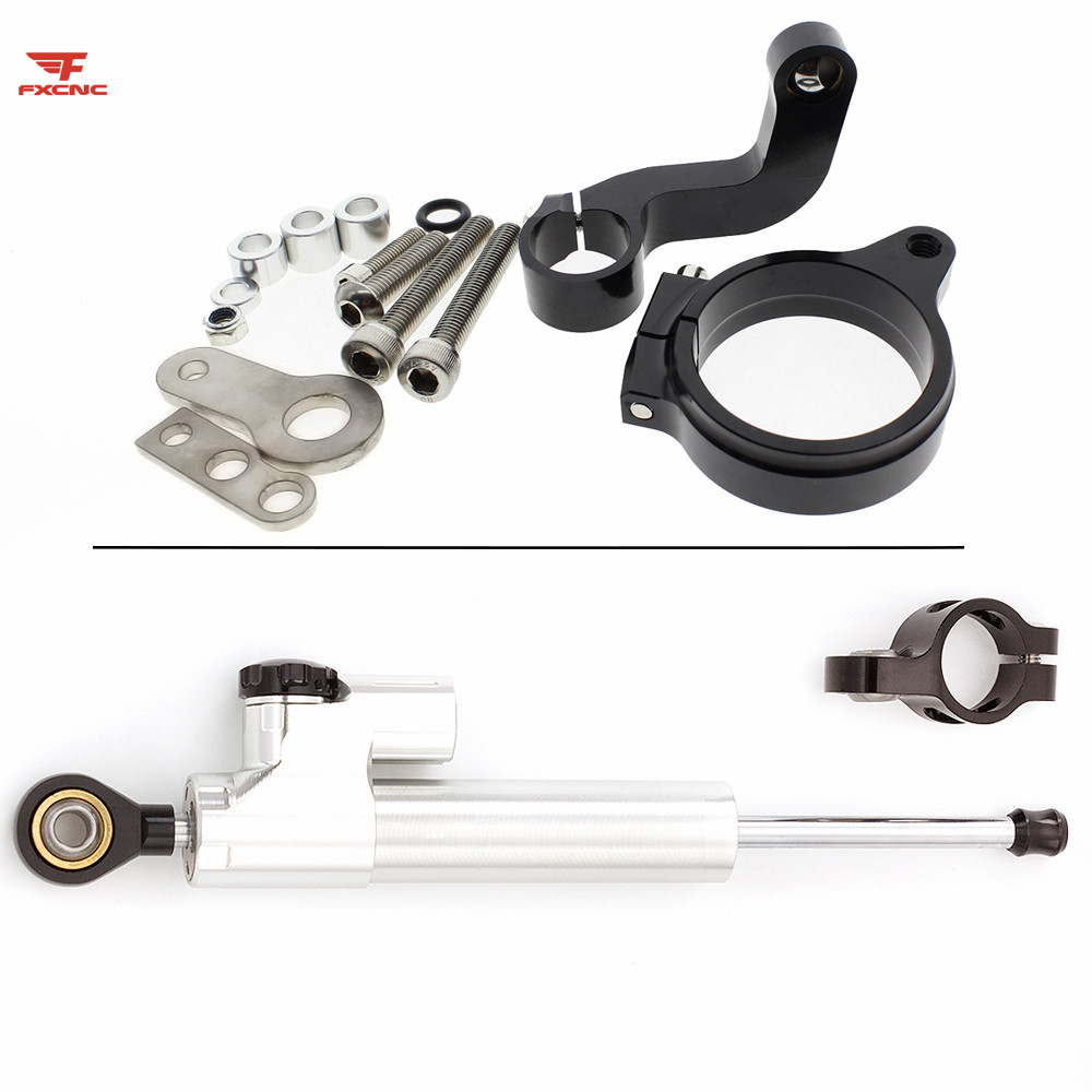 Suitable for locomotive BMWBMW R1200CL GS modified titanium ruler directional damper fixed bracket code