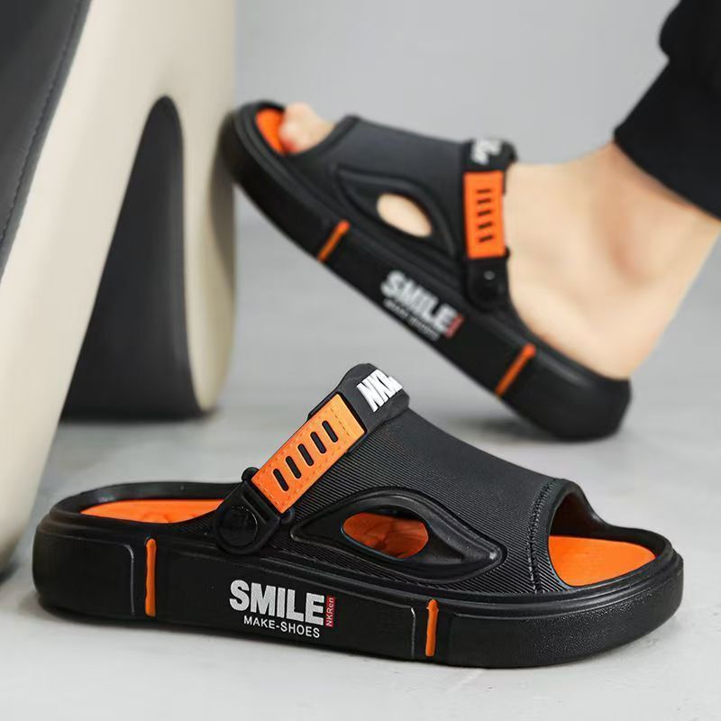 Sandals for Men, Non-Slip, Dopamine, Ultra-Light, Ultra-Thick, soft sole Slippers for Outdoor Sports, Driving, and Couples' Beach Shoes