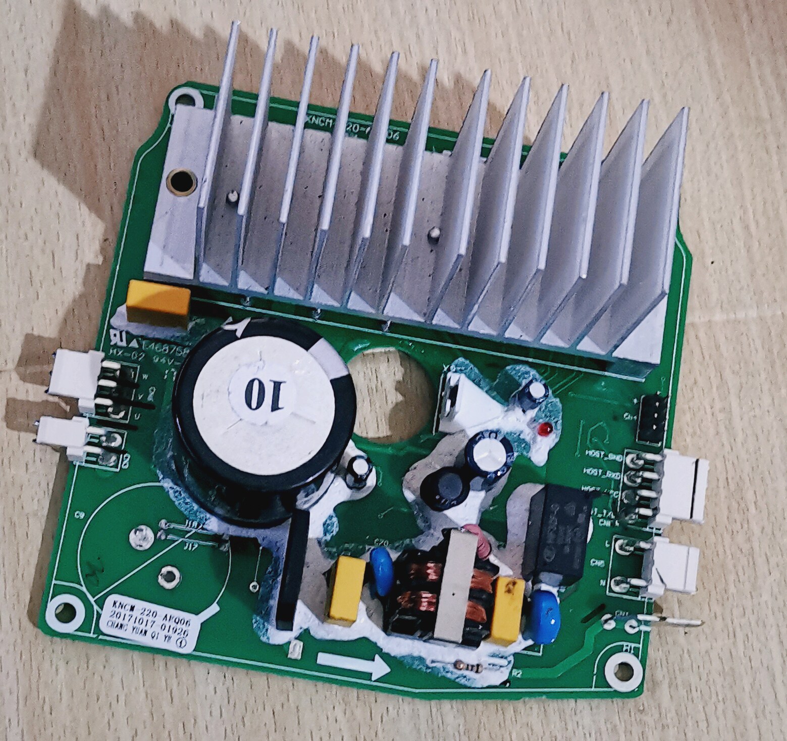 The original dismantling machine washing machine motor frequency conversion board KNCM-220-AEQ06 AC-06016 015 009