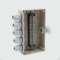 158*90 * 60mm one in five out outdoor waterproof junction box plastic cable junction box 12 bit terminal box
