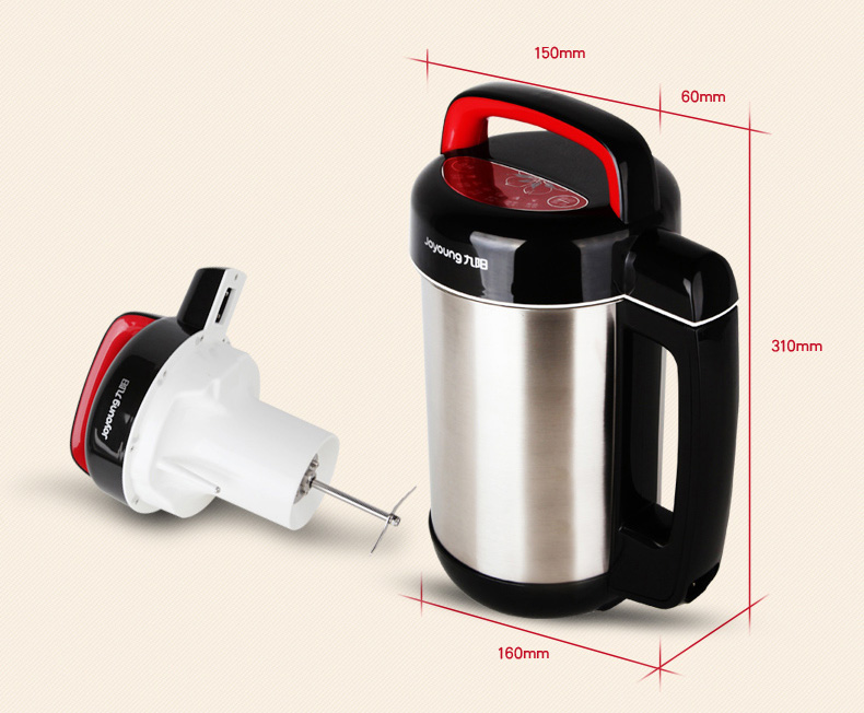 máy xay sữa hạt tefal Máy làm sữa đậu nành Joyoung / 九 阳 DJ12B-A10 tự động đa chức năng máy làm sữa hạt lock and lock