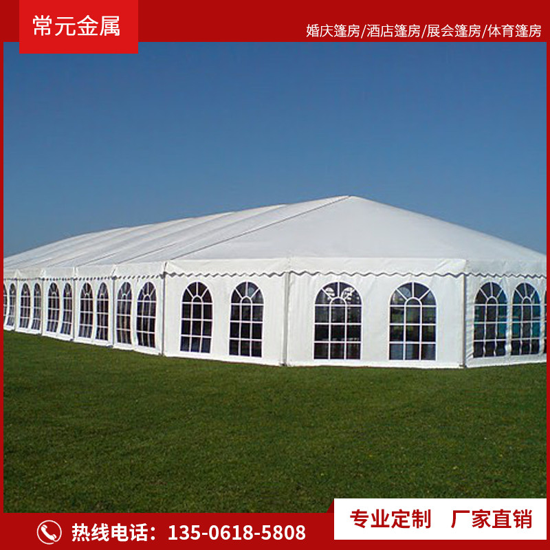 Tent Manufacturer Customized Warehousing Canopy House Outdoor Aluminum Alloy Live Bullet Train Exhibition Wedding Celebration