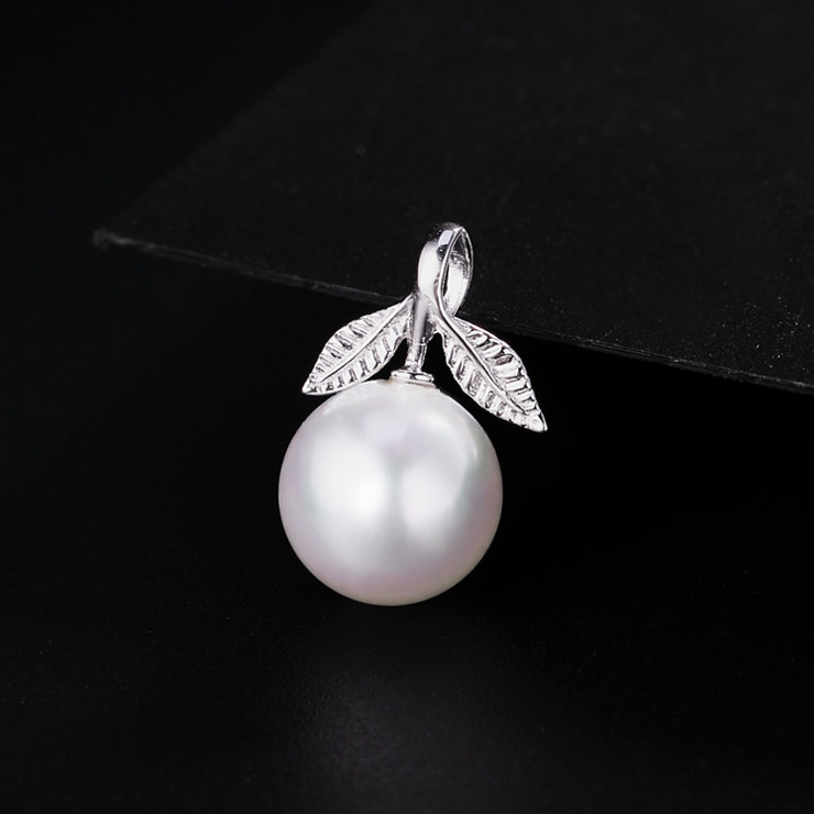 925 sterling silver pendant mother oyster pearl necklace female Korean temperament silver pendant single pendant without chain hypoallergenic