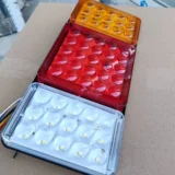 140-2 Big Truck Iron Plate Светодиодный задний задний фонарь высотой 24 В.