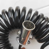 Супер большой круговой грузовик прицепа по полу -обработке линия подключения 7 -я сердечная спиральная проволочная сборка Семь -отверстие семерые линии.