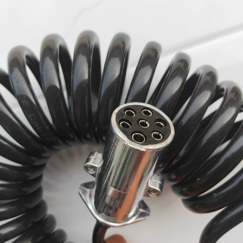 Супер большой круговой грузовик прицепа по полу -обработке линия подключения 7 -я сердечная спиральная проволочная сборка Семь -отверстие семерые линии.