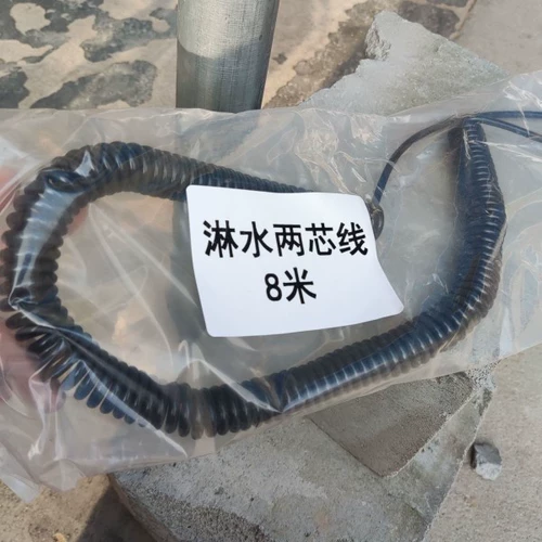 Доставка прицепа грузовика Специальная линия Чистая медная проволока Двух ядра линия 1 квадратная 8 м пружина маленькая круга спиральная линия чистая медная проволока