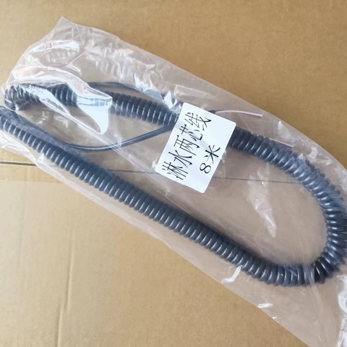 Доставка прицепа грузовика Специальная линия Чистая медная проволока Двух ядра линия 1 квадратная 8 м пружина маленькая круга спиральная линия чистая медная проволока