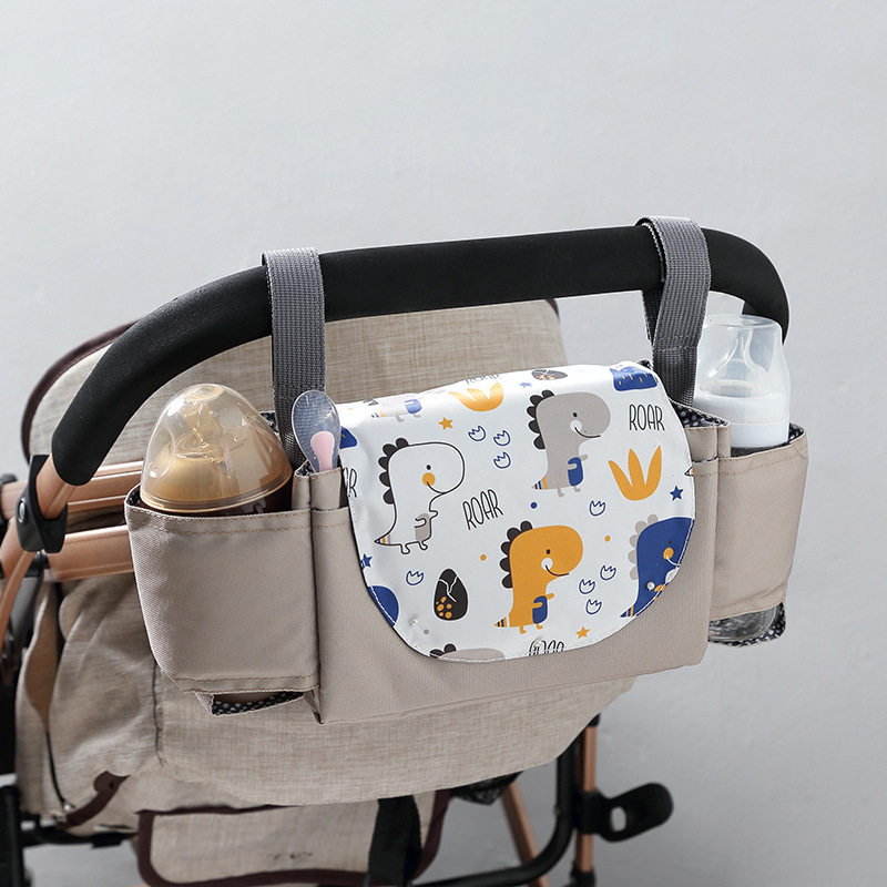 Cross border Scooter Car Stroller Waterproof Hanging Bag Large Capacity Baby Bottle Water Glass Bag Out of light Contained Hanging Bag