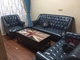 Sofa phong cách châu Âu Cà phê retro Mỹ phòng khách quần áo cửa hàng đồ da nghệ thuật - Ghế sô pha ghế sopha gỗ