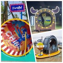 Internet celebrity wheel roller treadmill real hamster large unpowered light-emitting power generation outdoor customized amusement equipment
