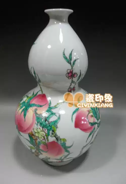 景德镇青花釉里红花瓶童趣婴戏图陶瓷名家涂玉平作品-淘宝Taobao | 天猫