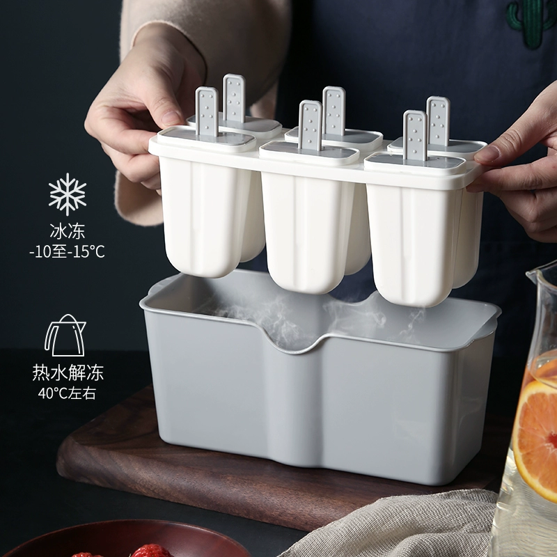 Kem khuôn nhà làm popsicle popsicle sorbet dễ thương handmade trẻ em silicone kem lớn kem - Tự làm khuôn nướng