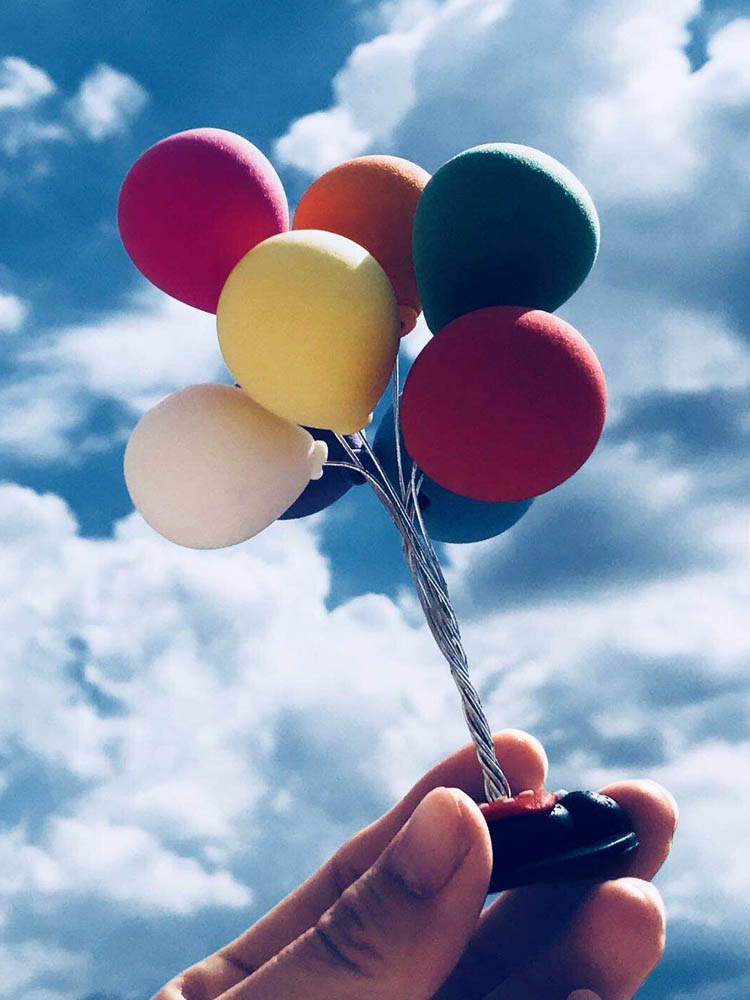 The rest of my life begins with a confession balloon