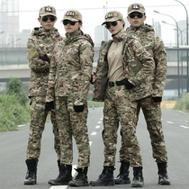 Autumn and winter velvet G8 jacket jacket camouflage suit mens full set of windproof outdoor tactical mountaineering suit three-piece set