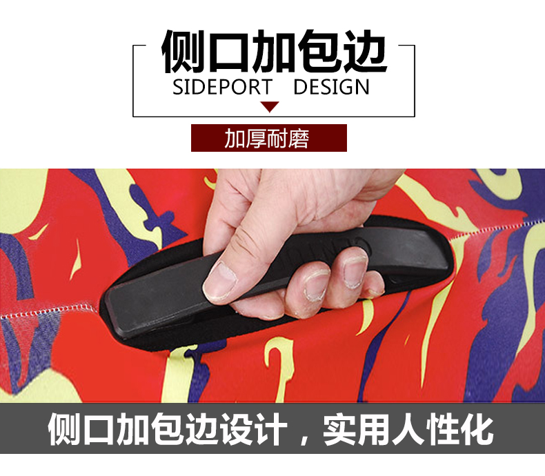 Hành lý bìa hành lý bìa trường hợp xe đẩy du lịch bụi che bag protector 22 26 28 inch dày chịu mài mòn balo kéo du lịch