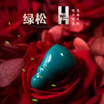 Yuhe original mine blue and turquoise three links Ke Wan Yughua handheld single circle top 108 string with waist top hand string Buddha head beads