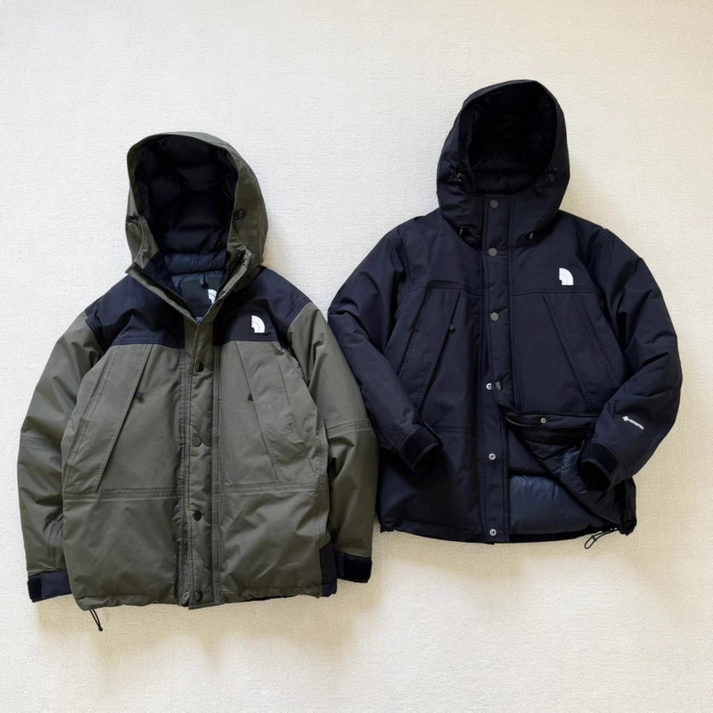 Japanese Style Mountain down  Tex Functional Retro Classic Waterproof Hooded Warm down Jacket