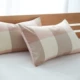 Nhật rắn rửa sạch bông bông gối bông gối hai đơn giản lưới 48 * Độc thân một cặp 74 - Gối trường hợp