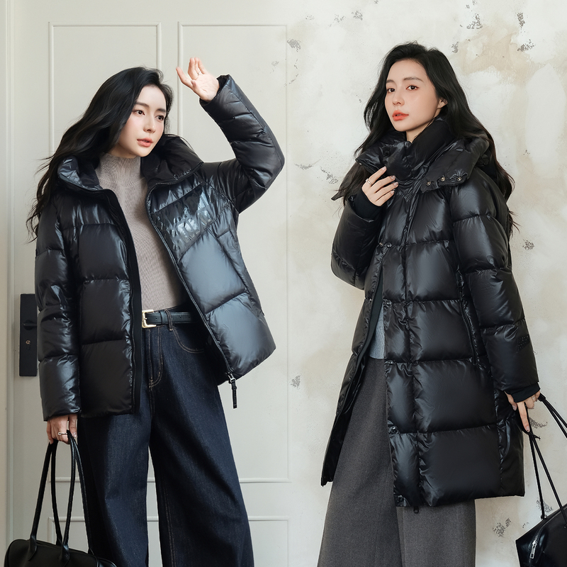Pearl Black Outdoor Upgrade Series down Jacket Unisex Black Gold High-End Three-Proof 2026 Winter Warm Coat Pearl Black Outdoor Upgrade Series down Jacket Unisex Black Gold High-End Three-Proof 2026 Winter Warm Coat