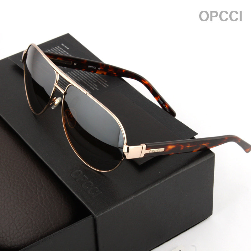 Men's polarized sunglasses big frame hipster sunglasses driver driving HD driving mirror male myopia glasses toad mirror