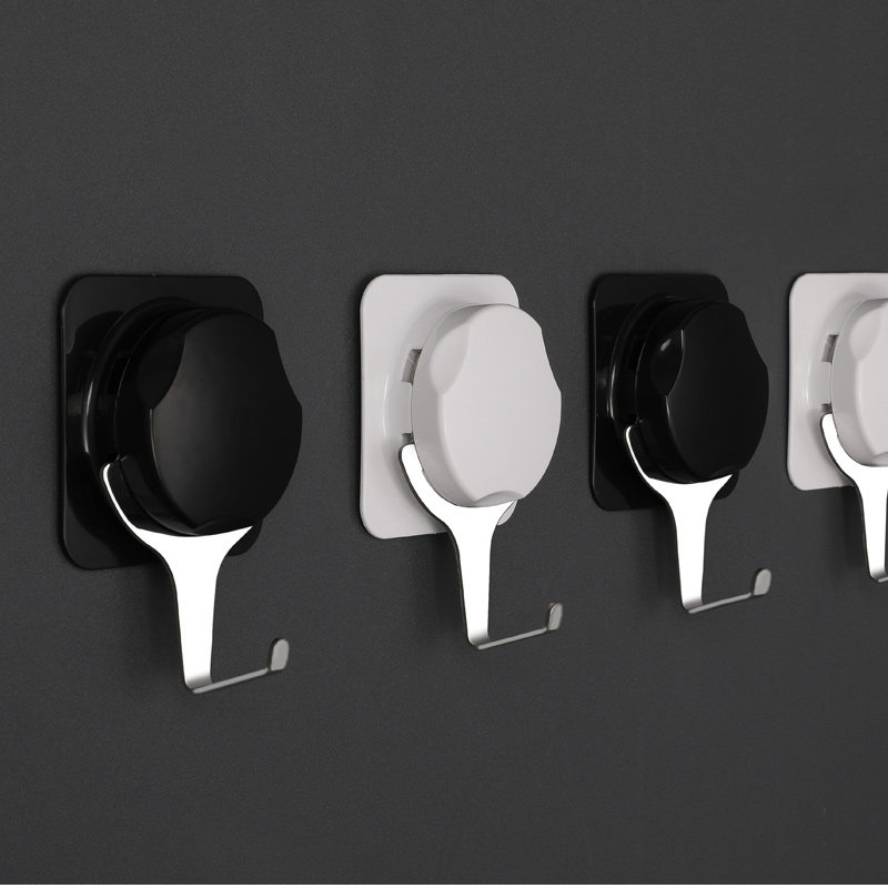 Kebar Hook Suction Cup Door Rear Hook Strong no-mark Sticky Hook Free of nail kitchen Magnetic brick wall-mounted bearing hanging clothes hook