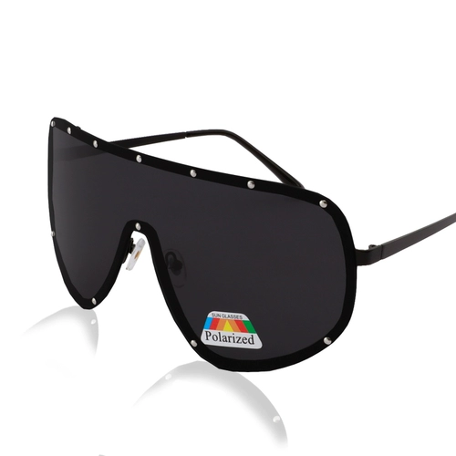 Большие стеклянные солнцезащитные очки, защита от ультрафиолета