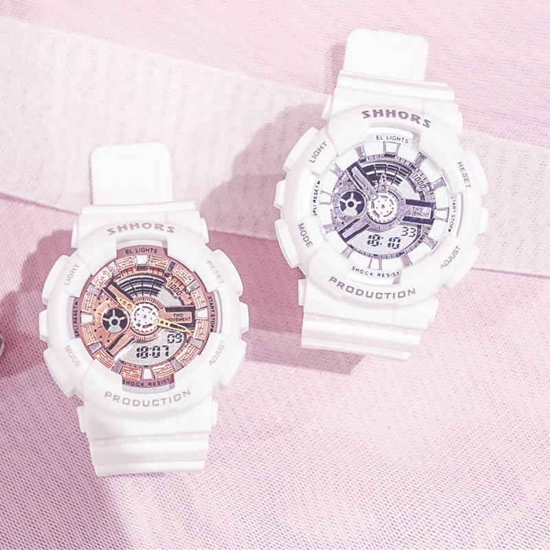 ins super hot unicorn electronic watch female middle school student temperament Korean version girl waterproof Harajuku college style sports