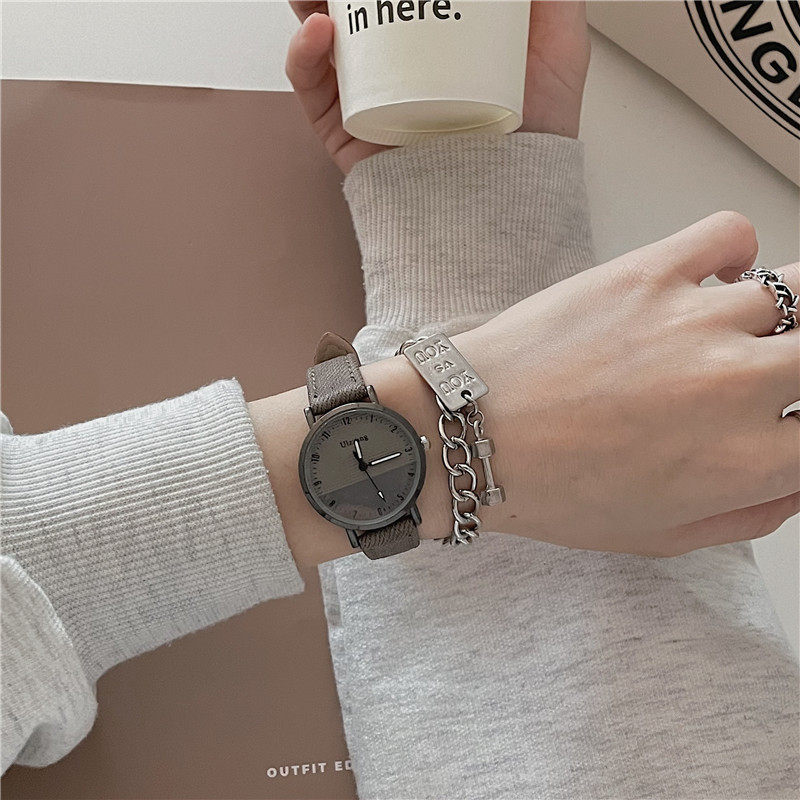 Minimalist Quartz Watch For Students And School Girls Elegant_voghion.com