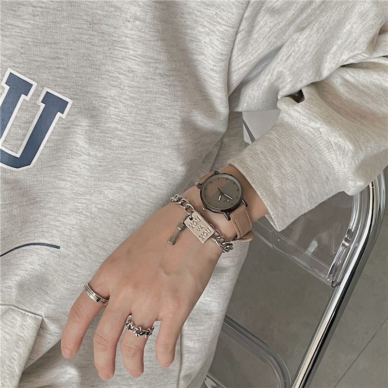Minimalist Quartz Watch For Students And School Girls Elegant_voghion.com