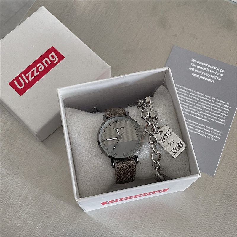 Minimalist Quartz Watch For Students And School Girls Elegant_voghion.com