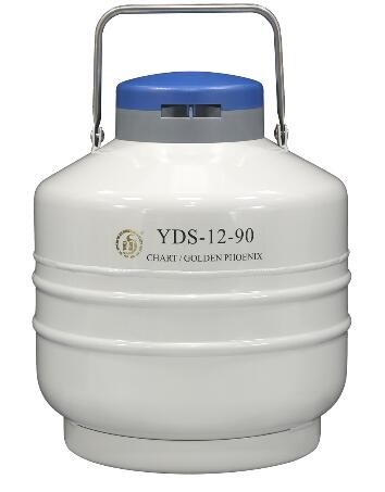 Chengdu Jinfeng Storage type liquid nitrogen biological container (medium) YDS-12-90-9 liquid nitrogen tank