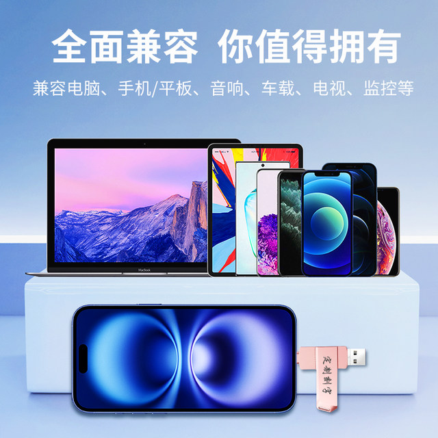 Special USB Flash Drive for Apple Mobile Phones, Suitable for Both Computers and Mobile Phones, Photo Encryption, Large-Capacity USB Flash Drive, External Storage Device