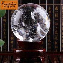 Banderas natural white crystal ball ornaments transfer lucky feng shui polo office living room bedroom decoration