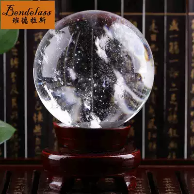 Banderas natural white crystal ball ornaments transfer lucky feng shui polo office living room bedroom decoration decoration